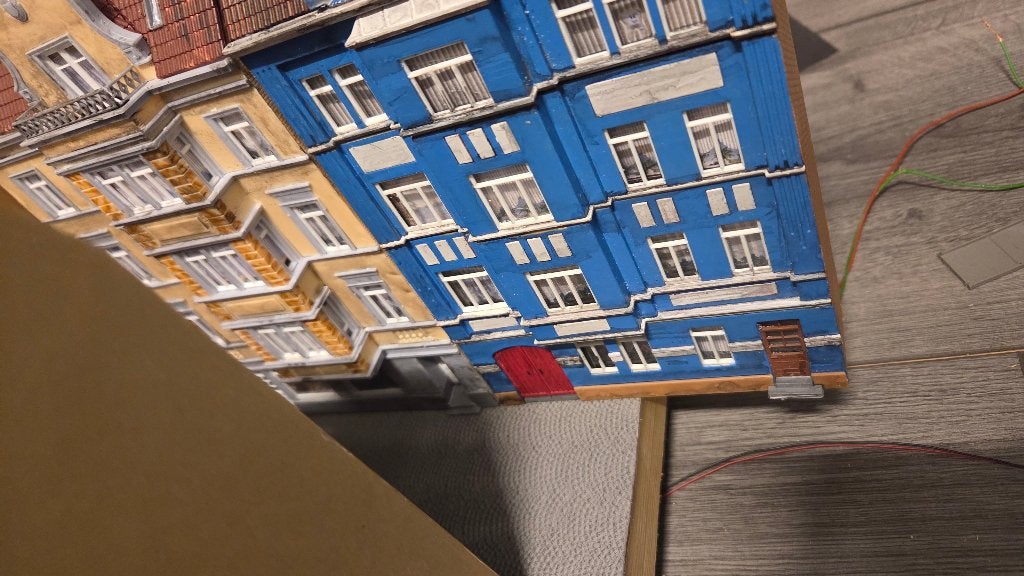 reliefhuizen faller, Overige merken, Gelijkstroom of Wisselstroom, Brug, Tunnel of Gebouw, Ophalen of Verzenden