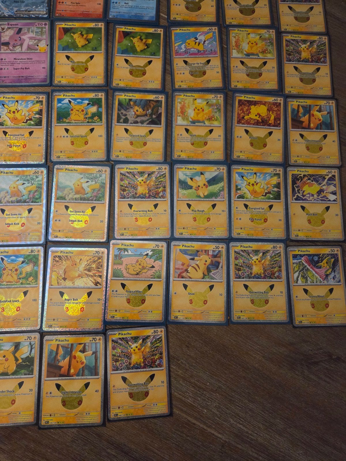 Foto 6 van Pokémon 25th Anniversary Celebrations Kaarten Collectie