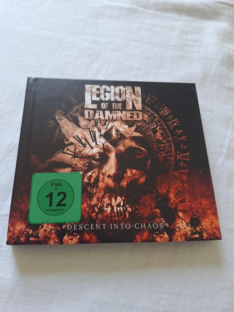 Legion of the damned descent into chaos digibook  cd dvd, Verzenden, Zo goed als nieuw