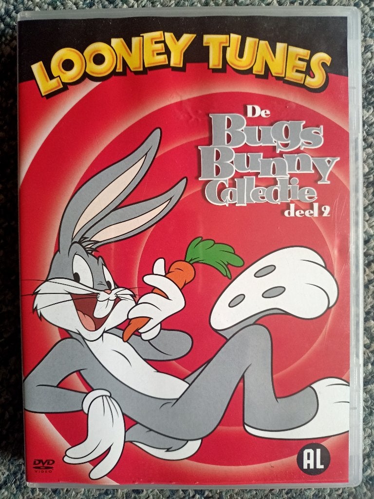 Looney Tunes: Bugs Bunny en Supersterren Collectie, Gebruikt, Tekenfilm, Nederlands, Ophalen of Verzenden
