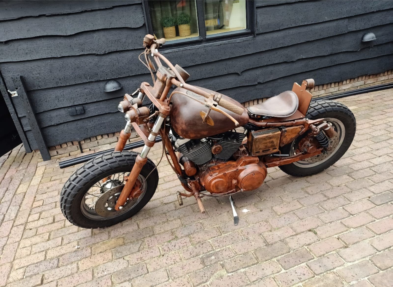 Harley Davidson XLF CUSTOM 1200, Motoren, 2 cilinders, Gebruikt, Particulier, Toermotor