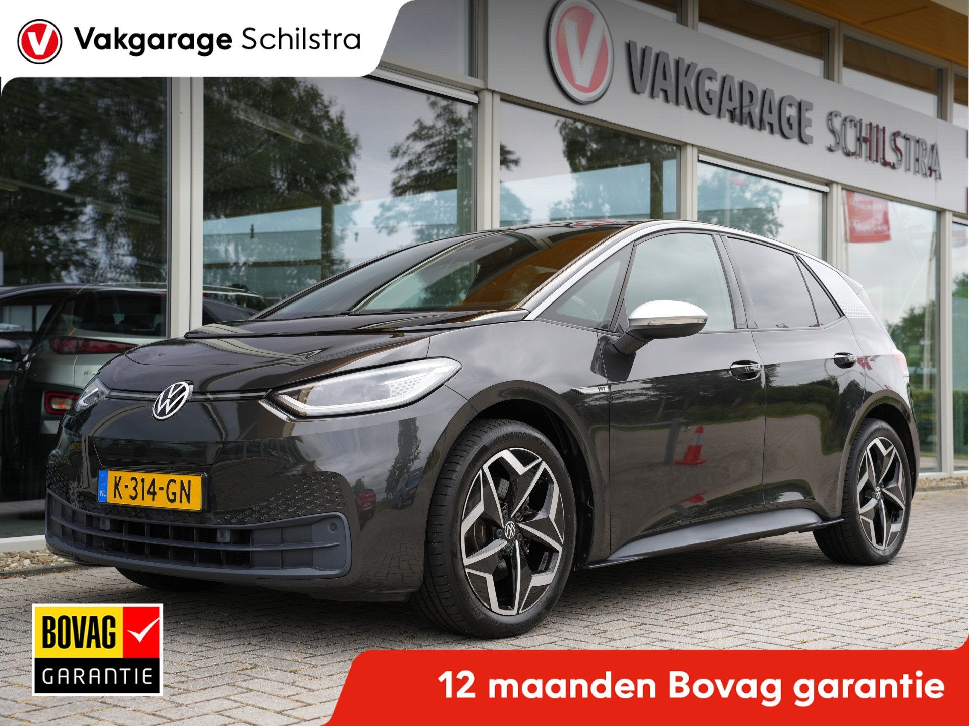 Volkswagen ID.3 First Plus 58 kWh SOH 92% Camera | DAB | App, Automaat, 12 maanden, Gebruikt, ID.3