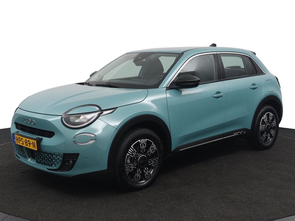 Fiat 600 1.2 Hybrid Urban Rijklaarprijs!, Auto's, Fiat, Stof, Gebruikt, 1199 cc, Blauw