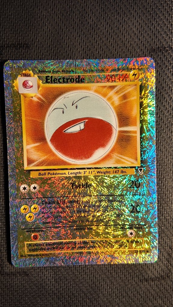 Electrode 22 Legendary Collection | Pokemon kaart, Ophalen, Zo goed als nieuw, Losse kaart, Foil