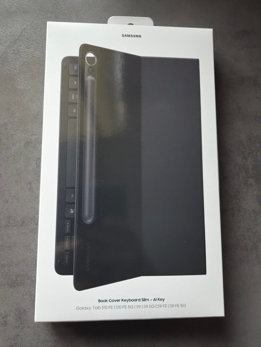 Samsung Book Cover Keyboard Slim AI Key voor tablets, Ophalen of Verzenden, Nieuw, Samsung