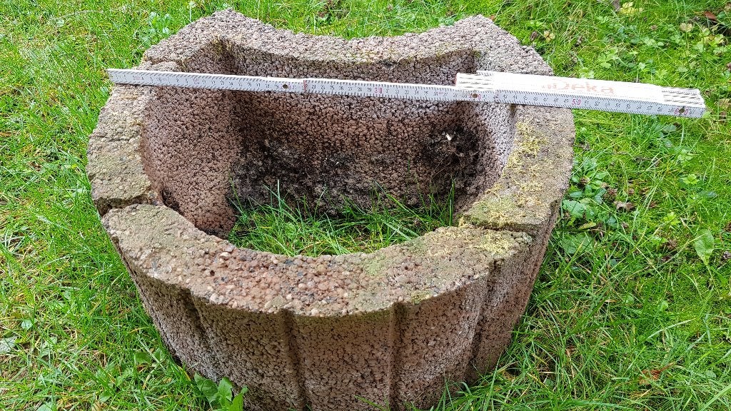 Afrastering plantenbakken tuin, Tuin en Terras, Ophalen, Steen, Gebruikt, Minder dan 30 cm