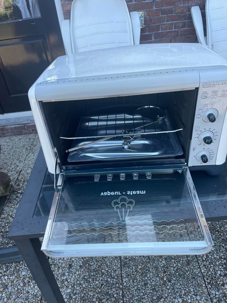 Tefal Crousty Vap Oven - Zo goed als nieuw, Ophalen, Minder dan 45 cm, Oven met grill, Stoom