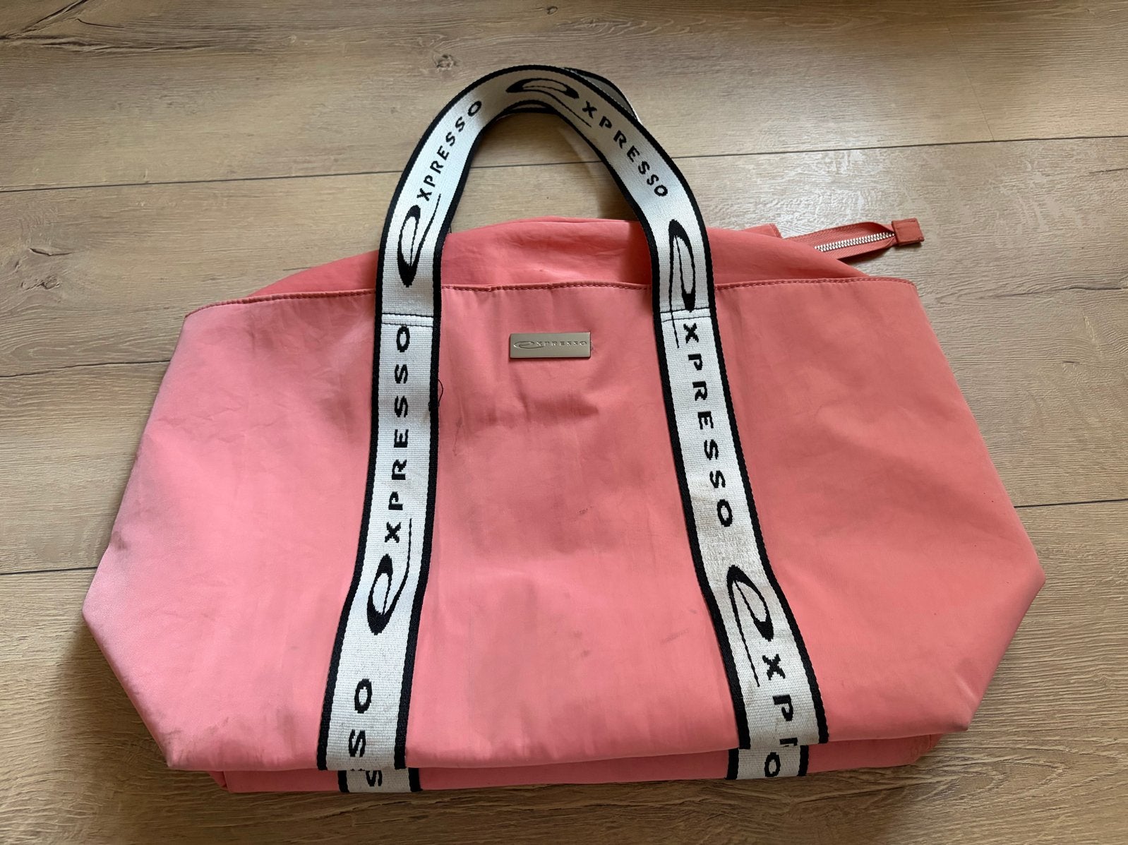 Expresso roze shopper met rits, Ophalen of Verzenden, Gebruikt, Roze, Shopper