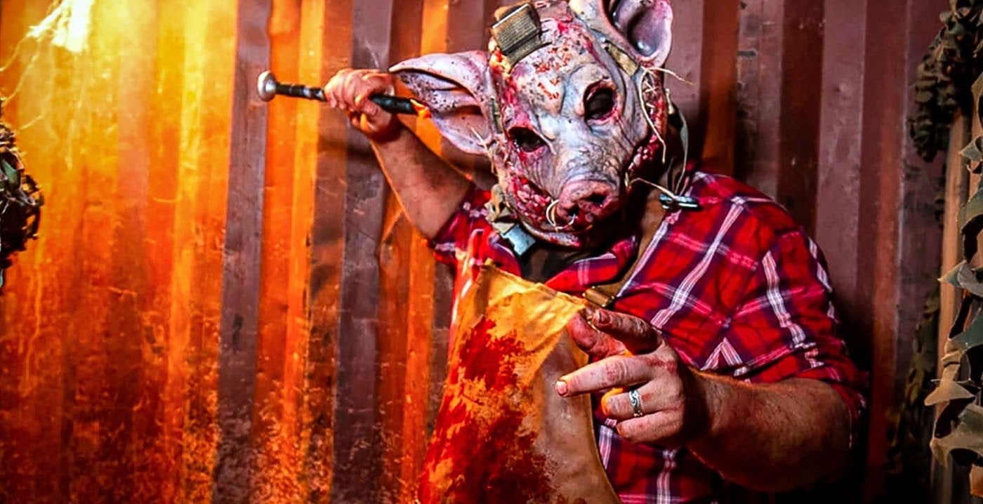 Walibi Fright Nights Slaughterhouse tickets 2x 17 oktober, Tickets en Kaartjes, Twee personen