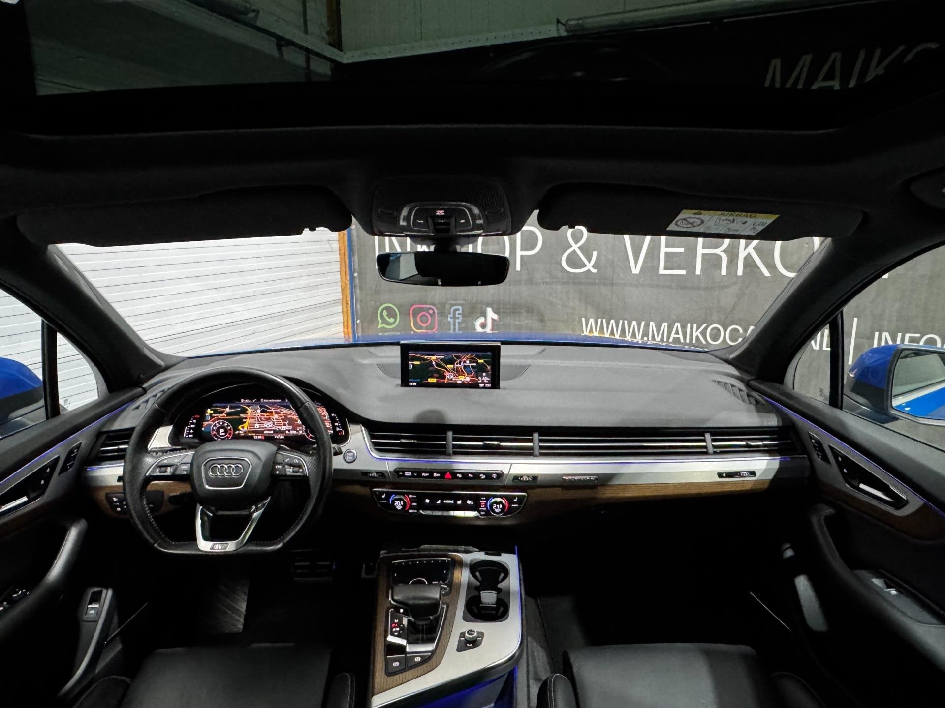 Audi Q7 3.0 TFSI quattro Pro 3x S LINE|PANO|360 Camera|lucht, Auto's, Audi, Automaat, Gebruikt, 2995 cc, Automatische klimaatregeling