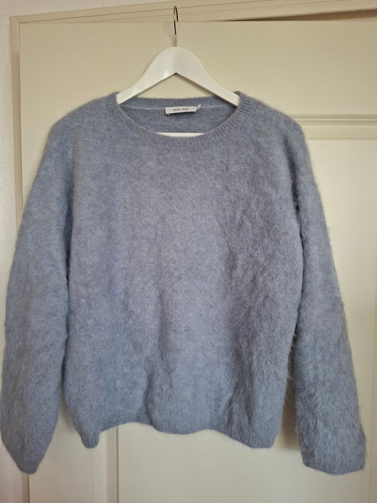Heerlijke lichtblauwe trui van Knit-ted, maat S, Blauw, Knit-ted, Ophalen of Verzenden, Maat 36 (S)