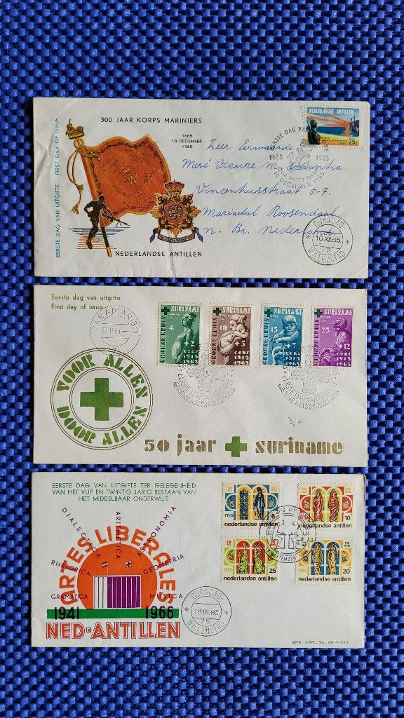 Diverse eerste dag enveloppen, Postzegels en Munten, Postzegels | Eerstedagenveloppen, Ophalen of Verzenden, Nederland