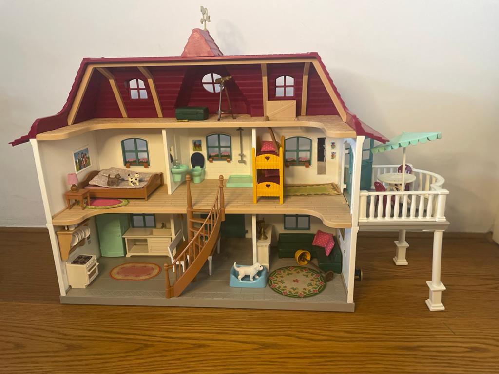 Schleich huis, Ophalen, Gebruikt, Poppenhuis