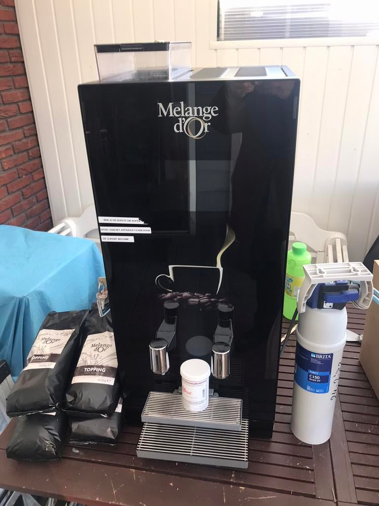 Melange Dor koffiemachine, Ophalen, Gemalen koffie, Koffiemachine, Zo goed als nieuw