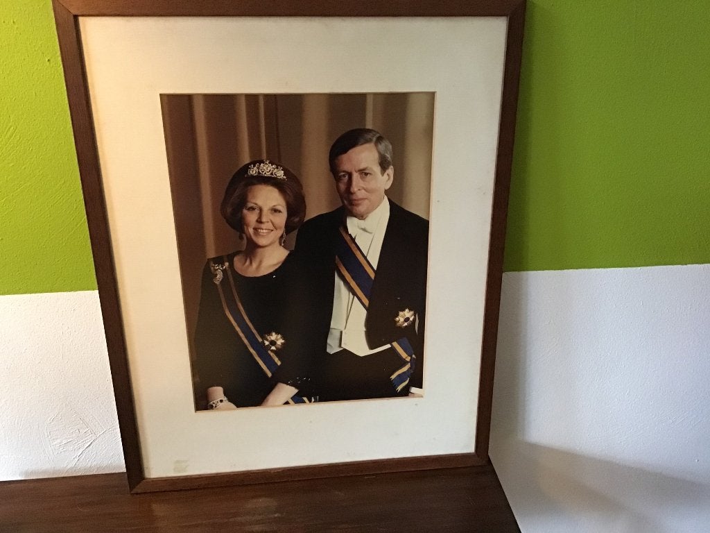 Staatsieportret Beatrix en Claus, Ophalen of Verzenden, Zo goed als nieuw, Nederland, Overige typen