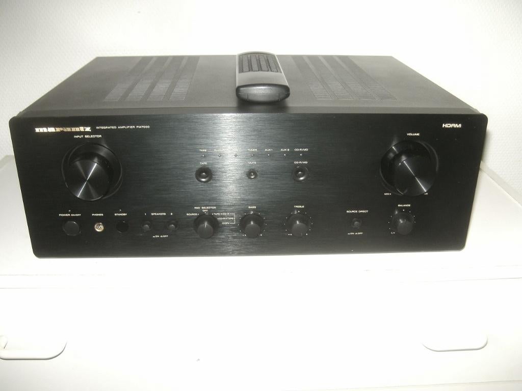 Marantz versterker type PM7000, Gebruikt, 60 tot 120 watt, Stereo, Ophalen