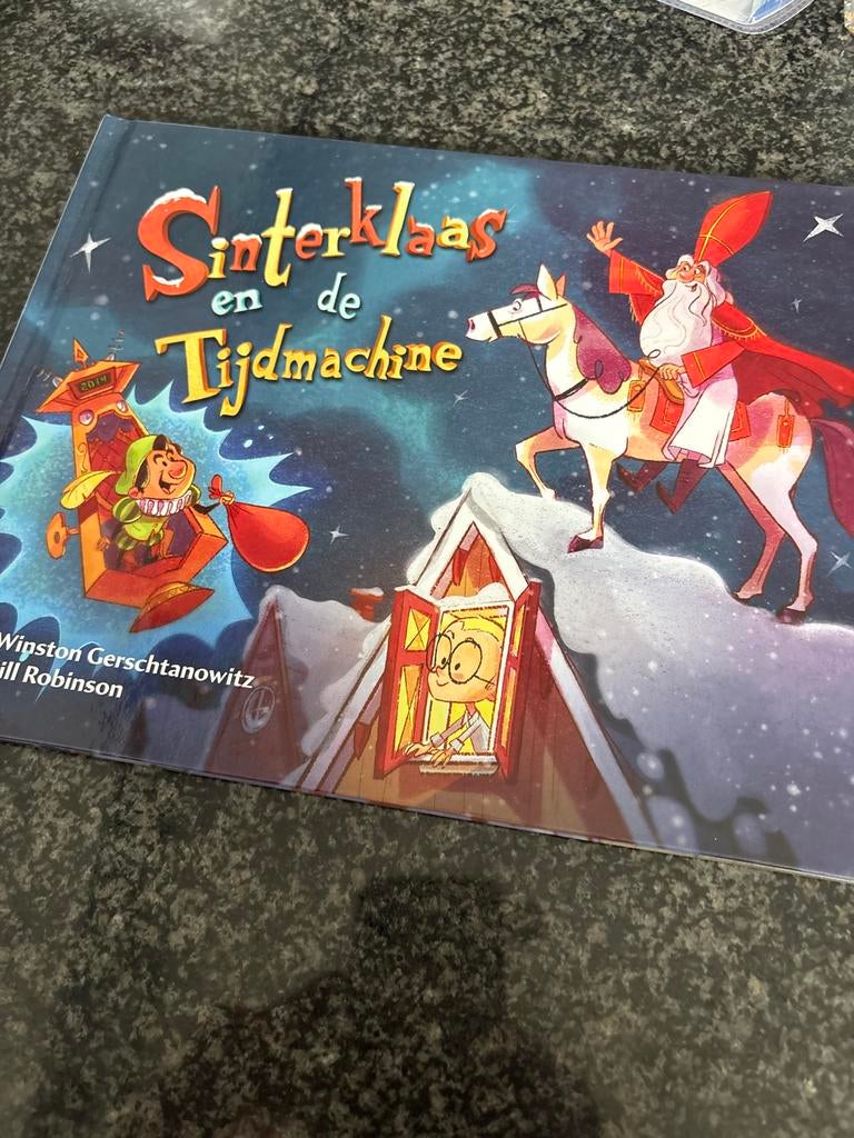 Sinterklaas en de Tijdmachine, Ophalen of Verzenden, Gelezen, Fictie algemeen