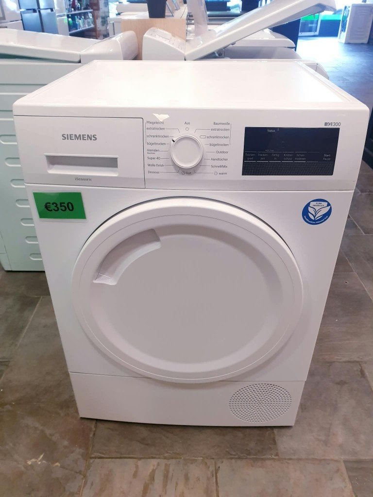 warmptepomp droger siemens 7kg inc 1 jaar garantie