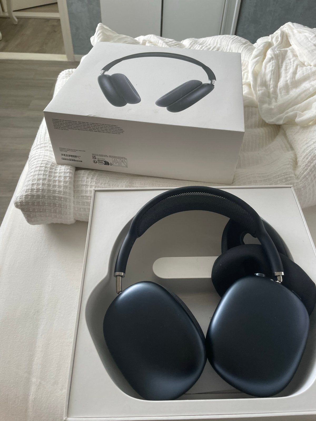 Apple AirPods Max Midnight - Zo goed als nieuw, Audio, Tv en Foto, Koptelefoons, Bluetooth, Ophalen of Verzenden, Zo goed als nieuw