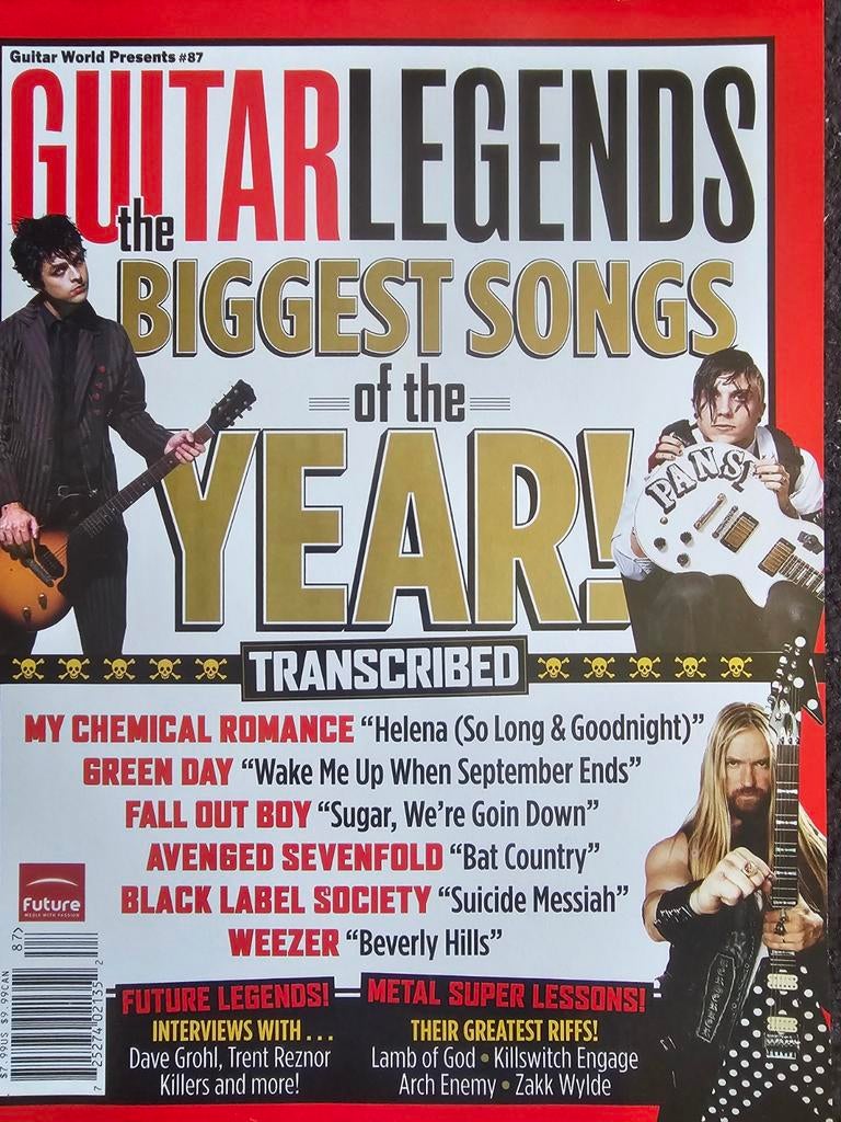 Guitar Legends: The Biggest Songs of the Year! (2005), Ophalen of Verzenden, Gelezen, Muziek, Film of Tv
