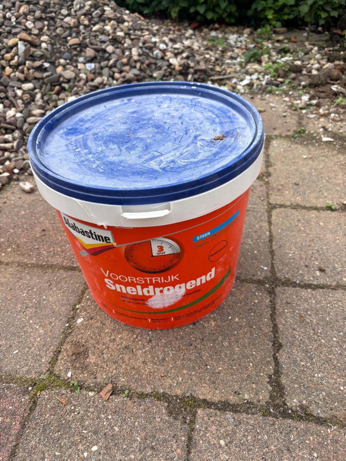 Albastine Voorstrijk Sneldrogend Steen zuiging, Doe-het-zelf en Verbouw, Ophalen, Zo goed als nieuw, Overige kleuren