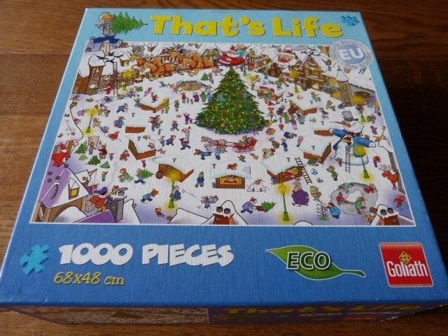 That's Life Legpuzzel, 1000 stukjes, Ophalen of Verzenden, 500 t/m 1500 stukjes, Zo goed als nieuw, Legpuzzel