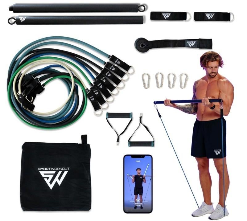 SmartWorkout -Professional resistance bands set, Sport en Fitness, Fitnessmaterialen, Ophalen, Nieuw, Weerstandband