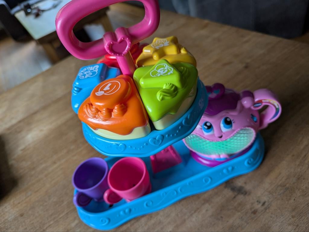 VTech Thee set van tante Jet, Ophalen of Verzenden, Zo goed als nieuw, 2 tot 4 jaar