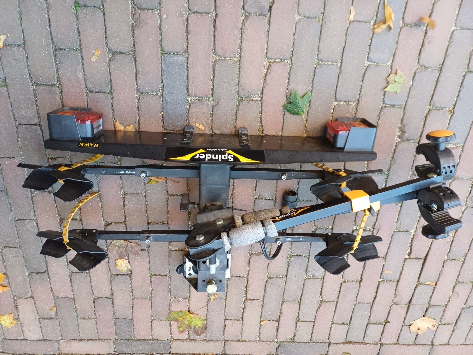 spinder hawk fietsdrager, Auto diversen, Ophalen, Gebruikt, Trekhaakdrager