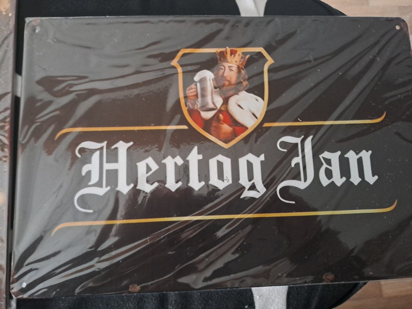 metalen bord van Hertog Jan, Flügel, Heineken of Brand bier, Huis en Inrichting, Metaal, 20 cm, Nieuw, Ophalen of Verzenden