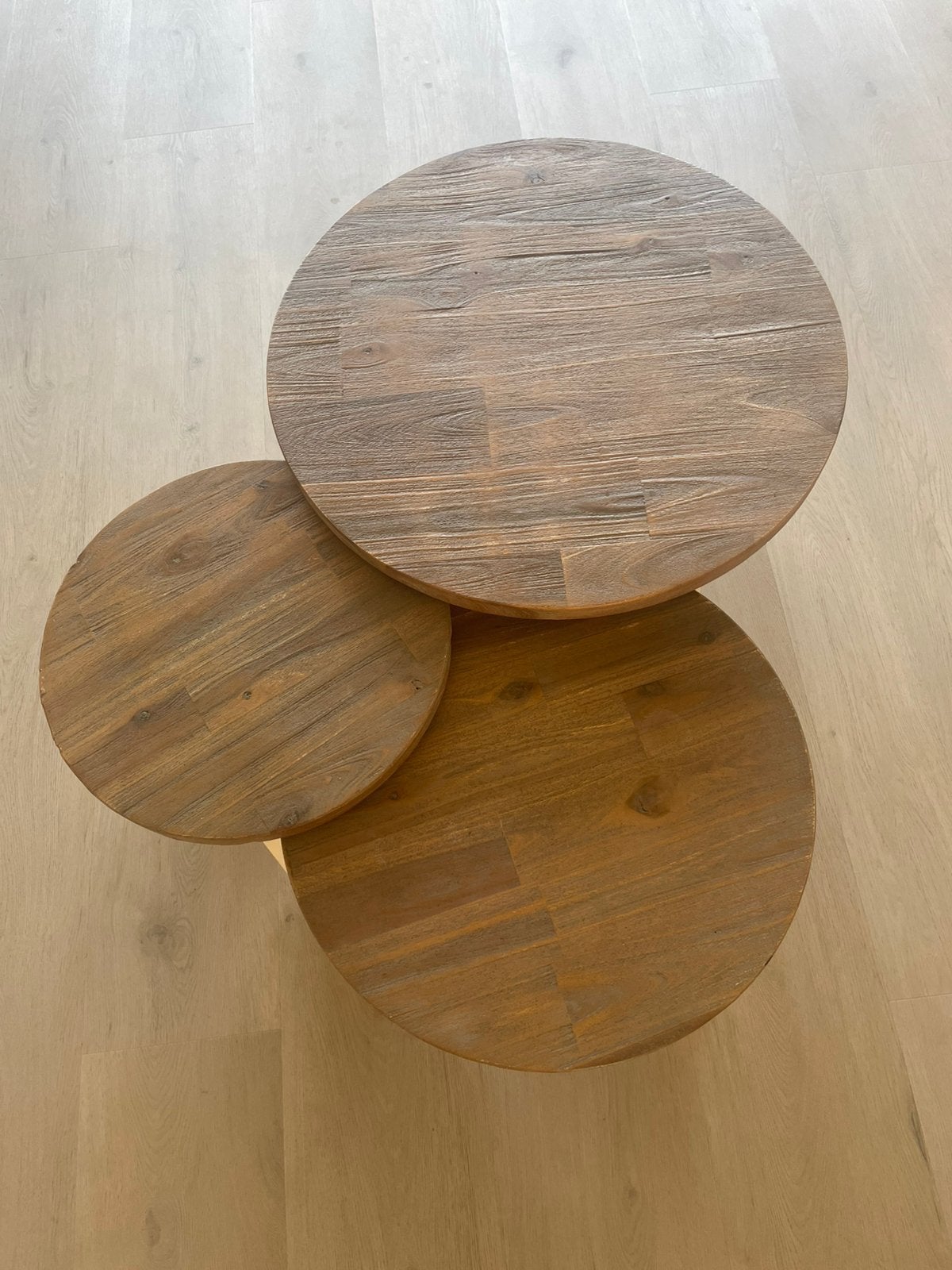 Mooie ronde tafel set, Ophalen, Zo goed als nieuw