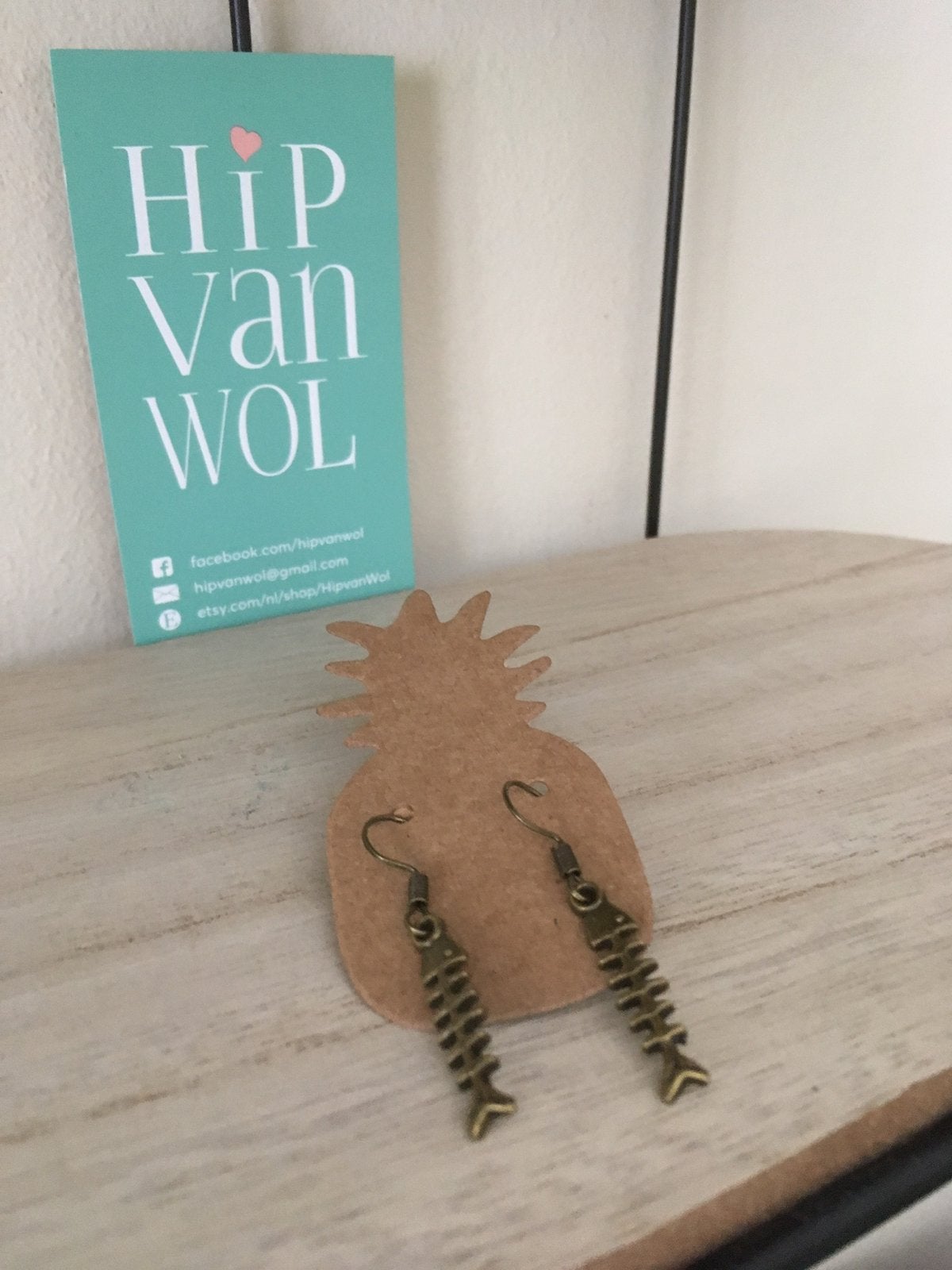 Vissengraat, Overige materialen, Hangers, Nieuw, Ophalen of Verzenden