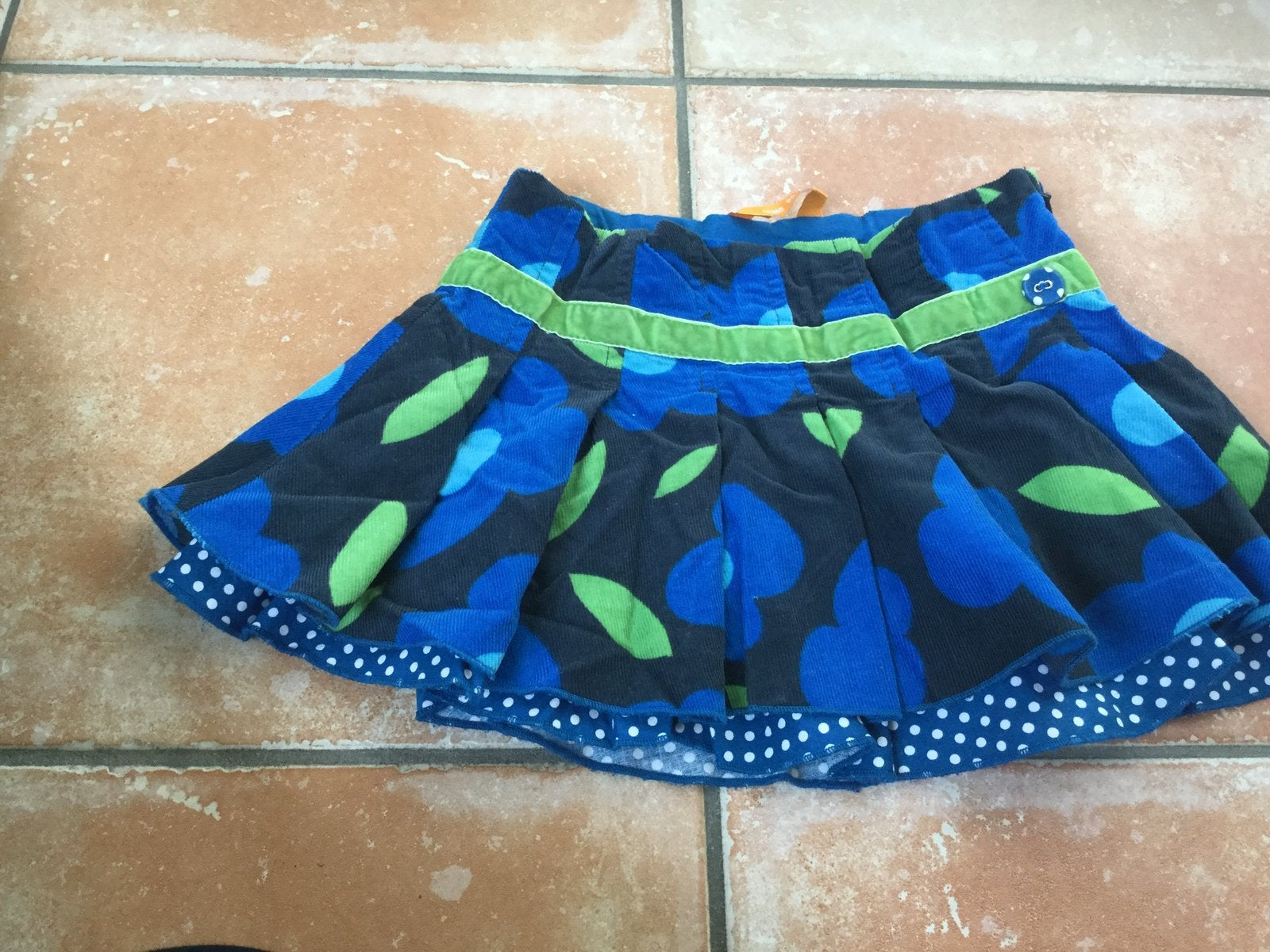 Prachtig HEMA rokje in frisse kleurtjes, maat 86/92, Ophalen of Verzenden, Zo goed als nieuw, Meisje, Jurkje of Rokje