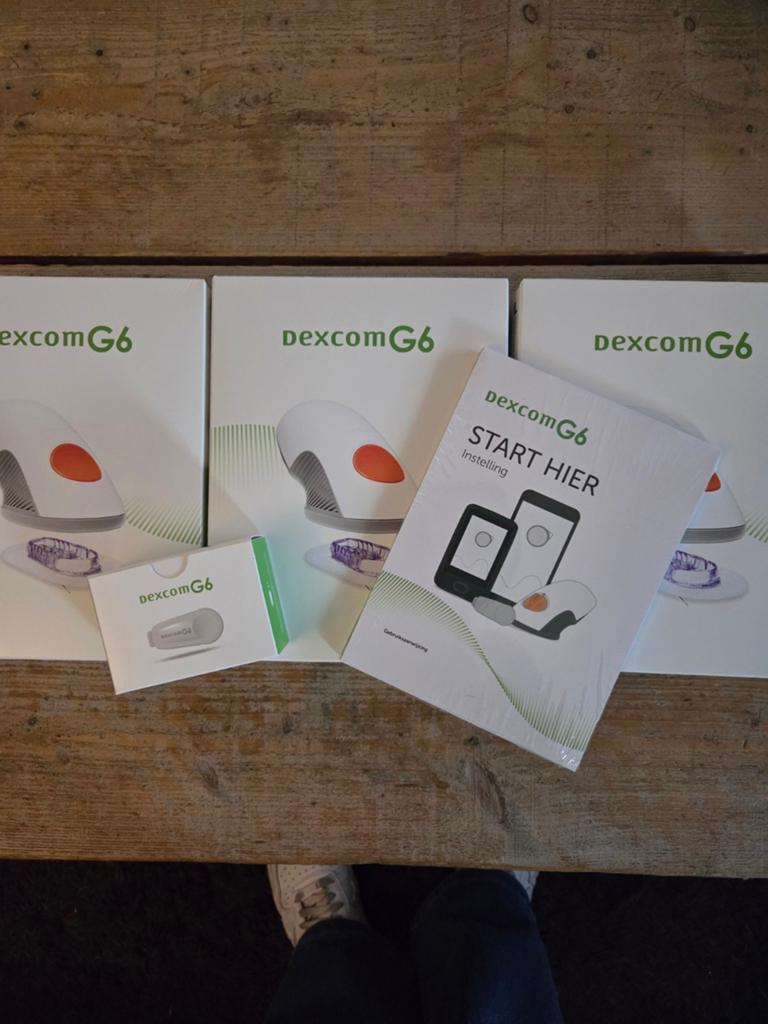 9 dexcom G6 sensorenen 1 transmitter, Ophalen of Verzenden, Nieuw