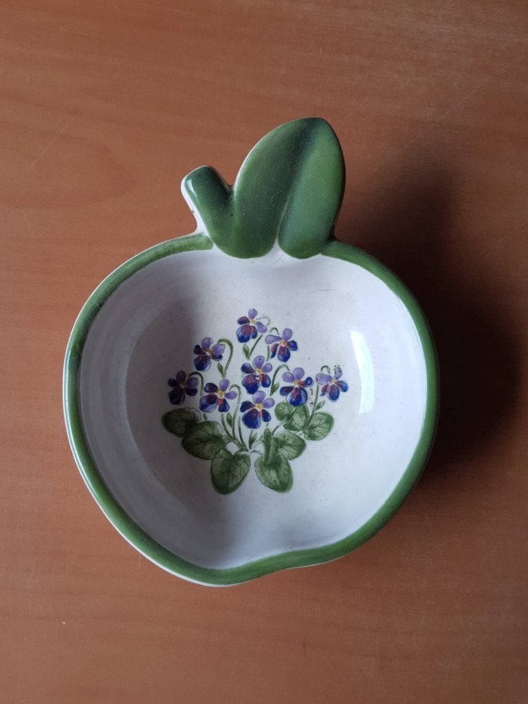 vintage keramieken schaaltje vorm appel, Antiek en Kunst, Verzenden