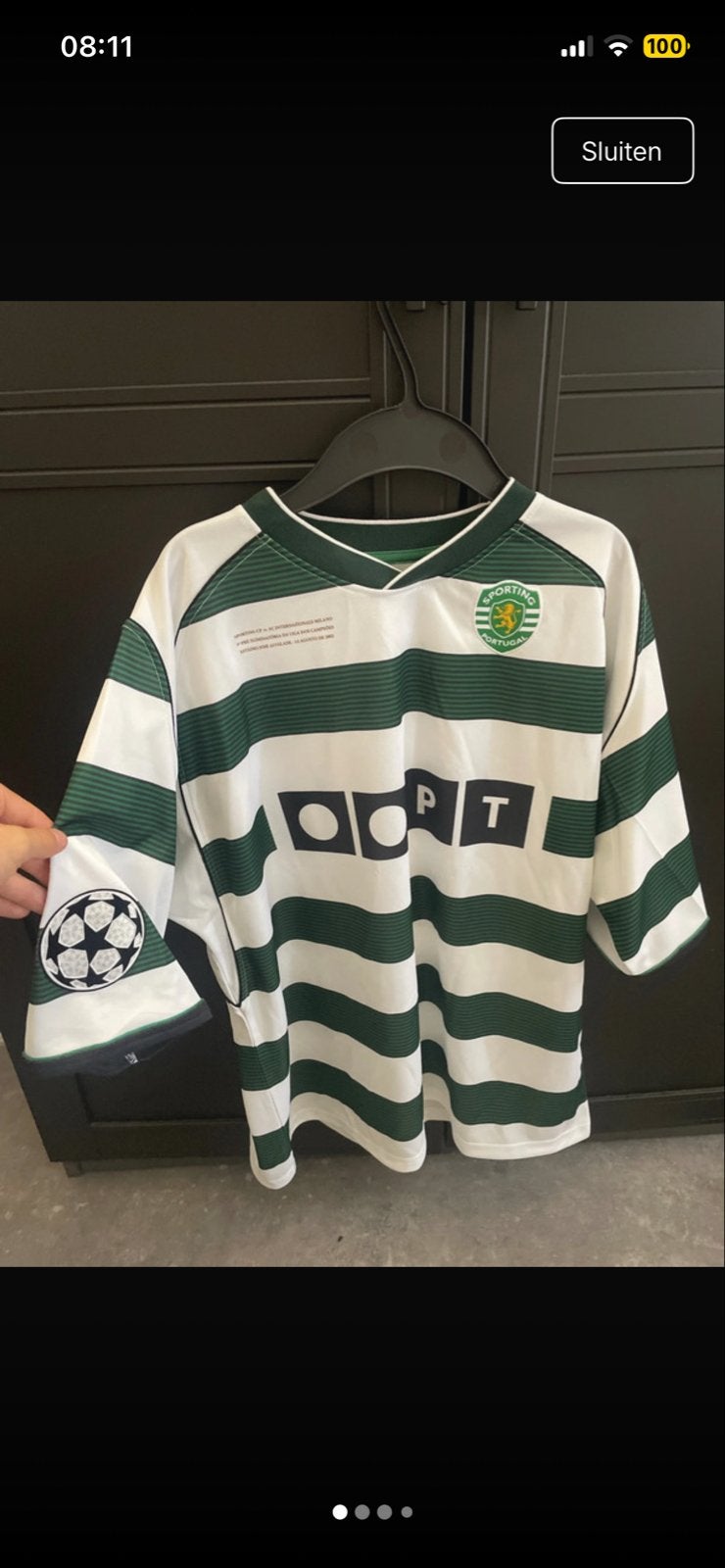 Sporting CP C. Ronaldo 28 voetbalshirt - Maat L, Maat 52/54 (L), Meerkleurig, Nieuw, Ophalen of Verzenden