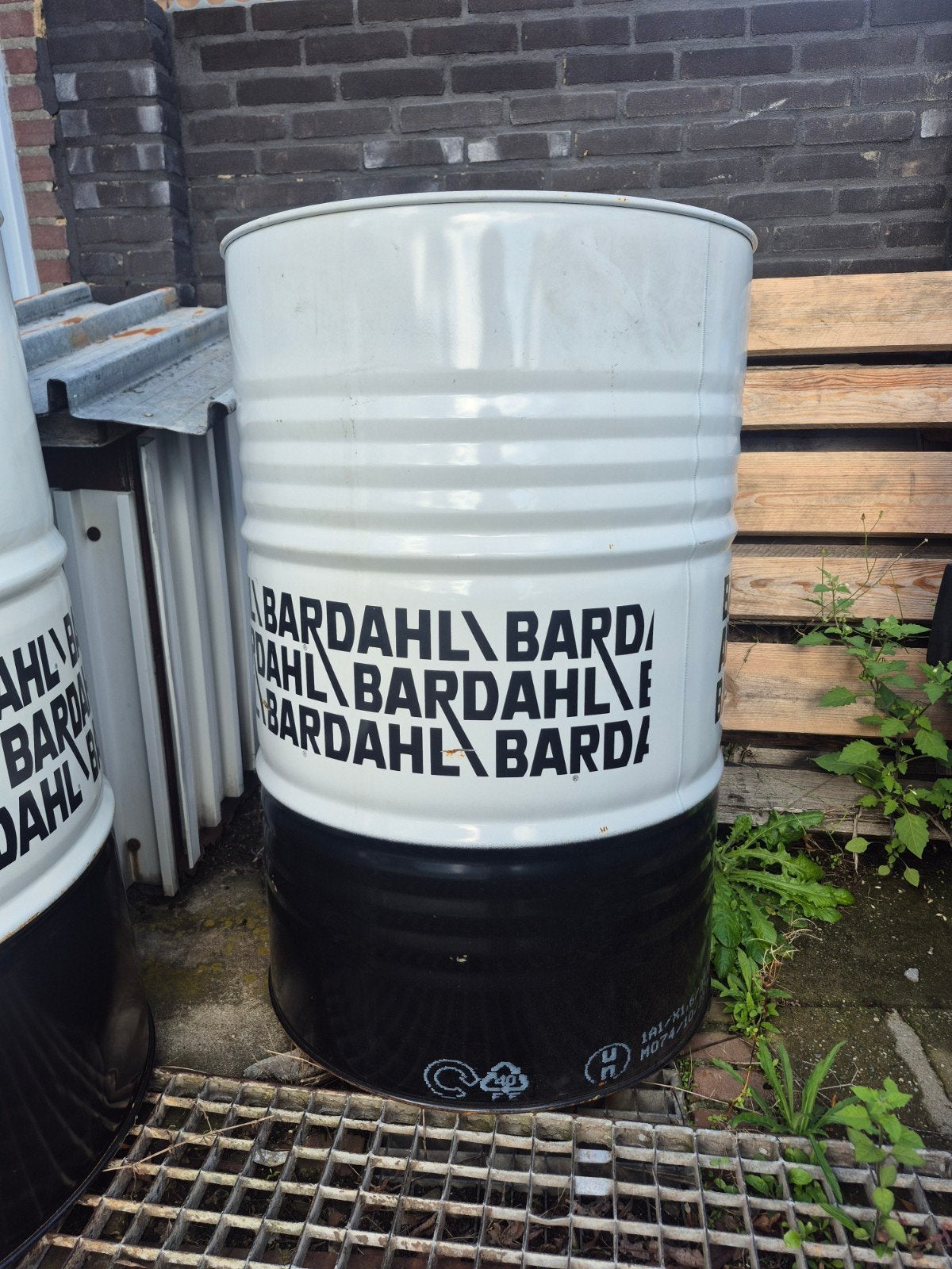 Vat 200 liter, Ophalen, Gebruikt