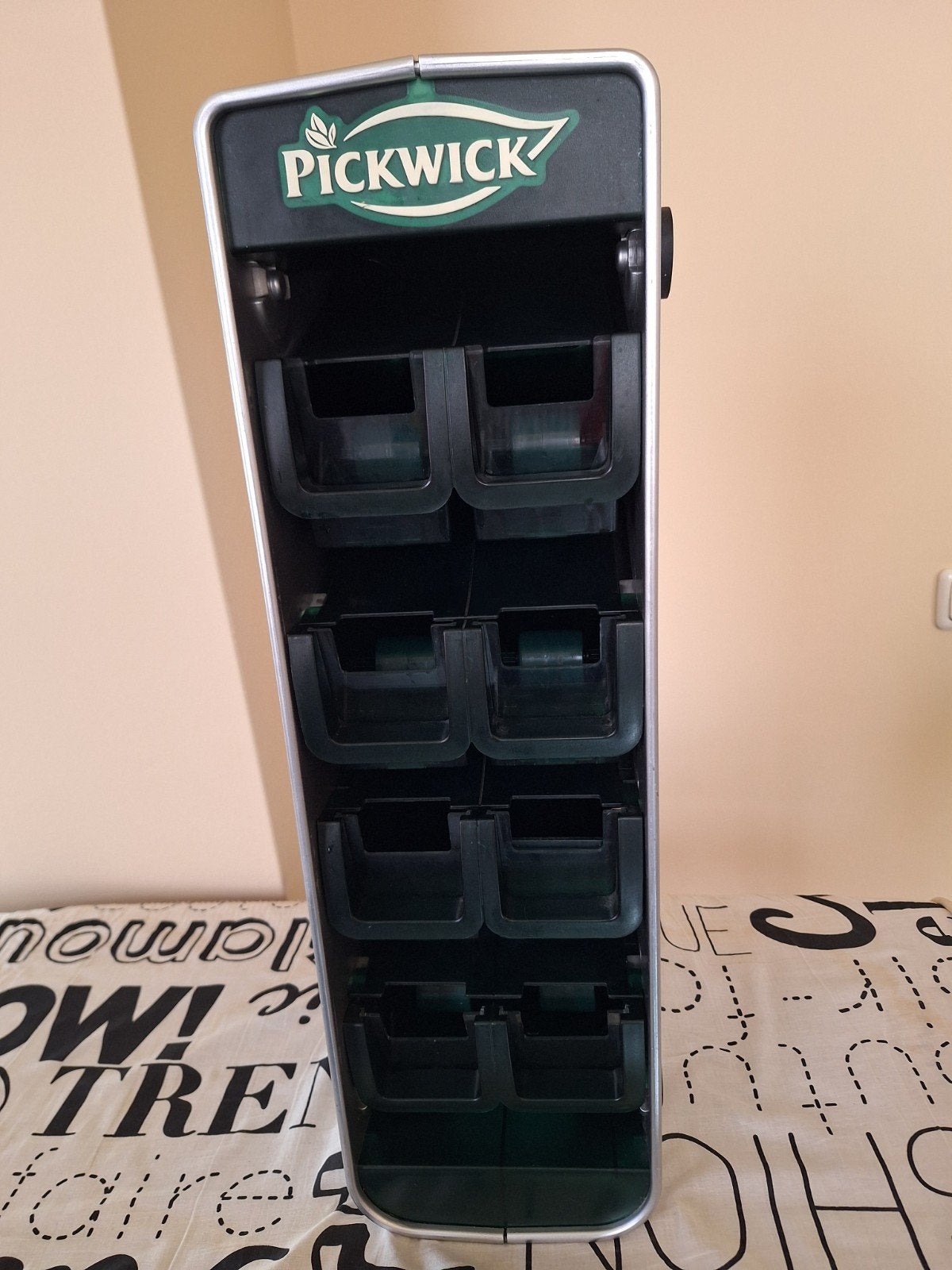 Pickwick theedispenser / theerek, Ophalen of Verzenden, Gebruikt, Kunststof
