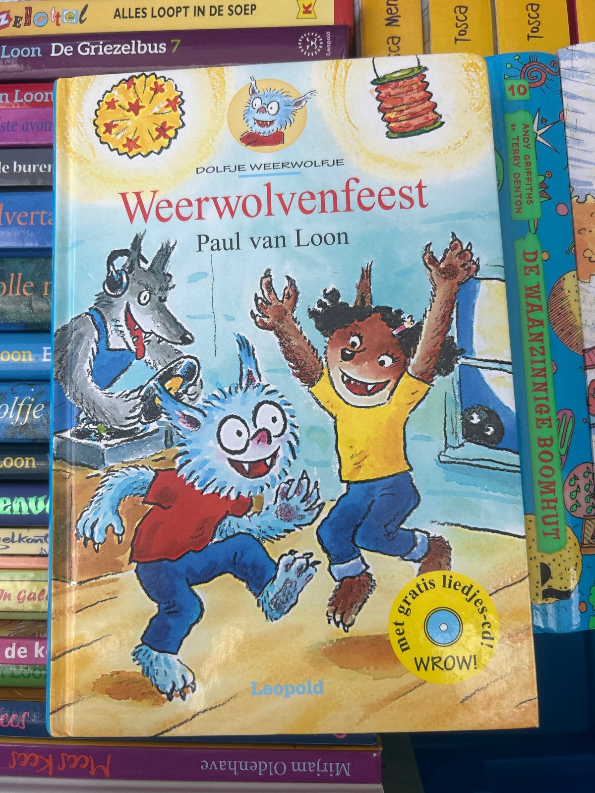 Dolfje Weerwolfje: Weerwolvenfeest - Paul van Loon, Boeken, Ophalen of Verzenden, Gelezen, Fictie algemeen