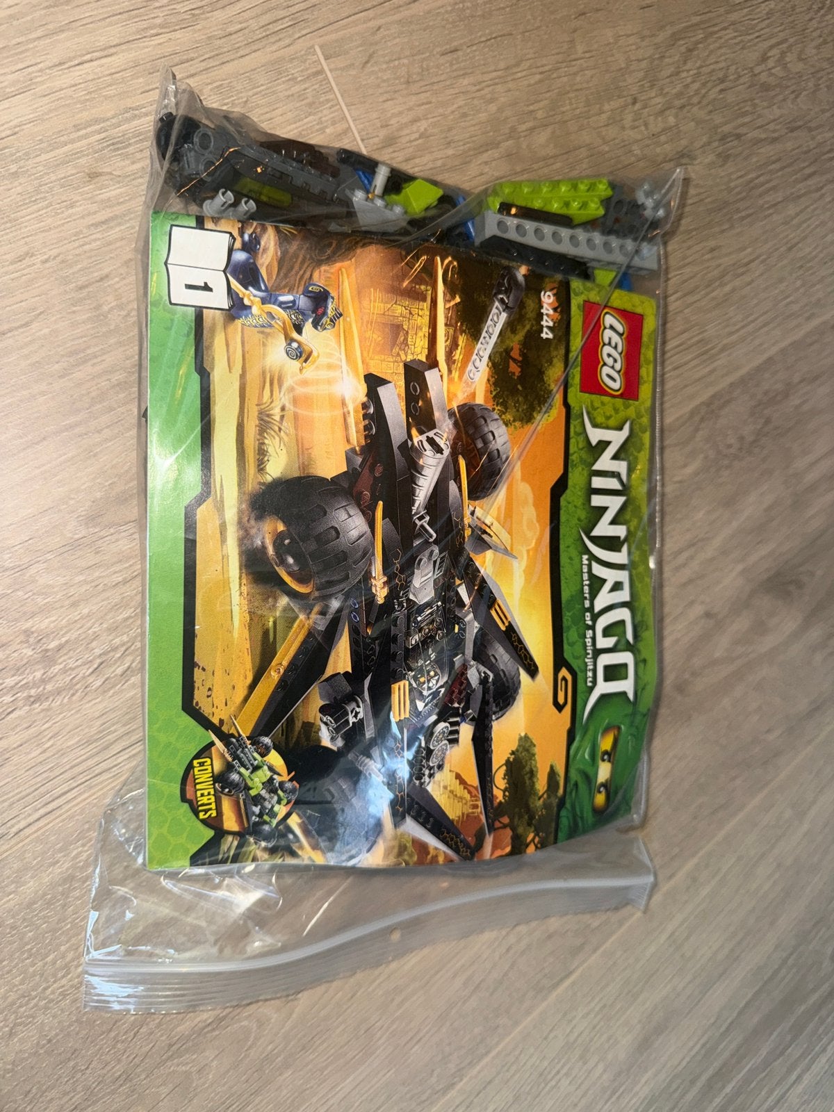 Lego ninjago 9444, Ophalen of Verzenden, Zo goed als nieuw
