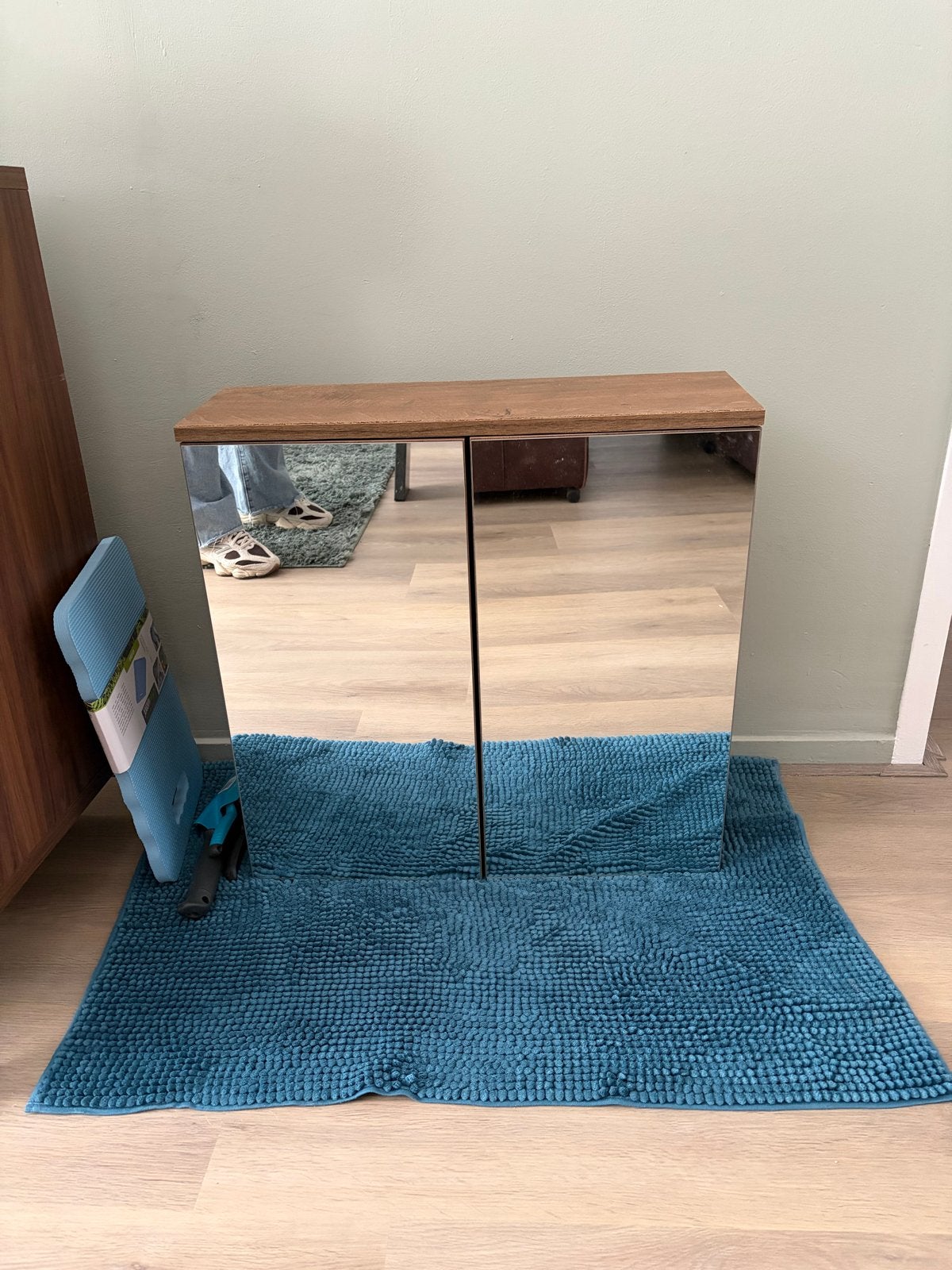 Nieuwe spiegelkast 60x20x58 cm, Ophalen, Spiegelkast, Nieuw, 50 tot 100 cm