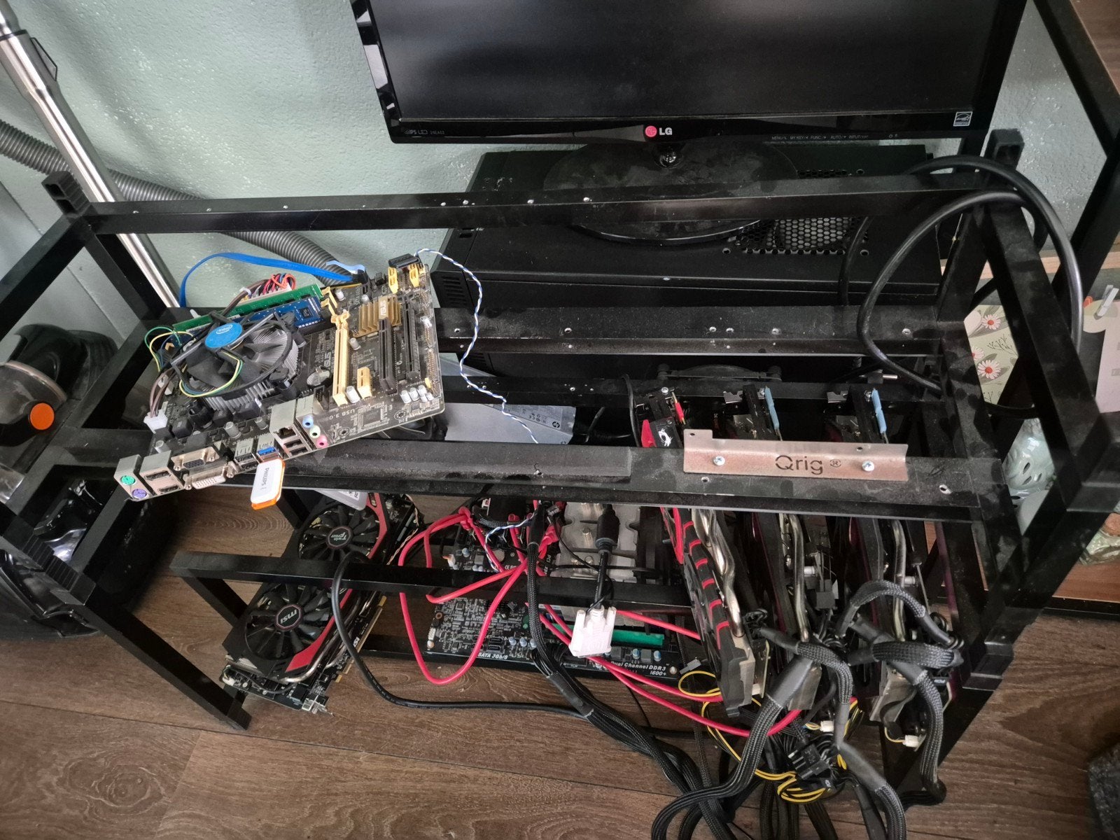 Mining rig, Ophalen of Verzenden