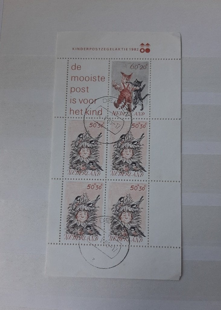 Nederland 1982, Kinderpostzegel, Postzegels en Munten, Postzegels | Nederland, Ophalen of Verzenden, Na 1940, Gestempeld