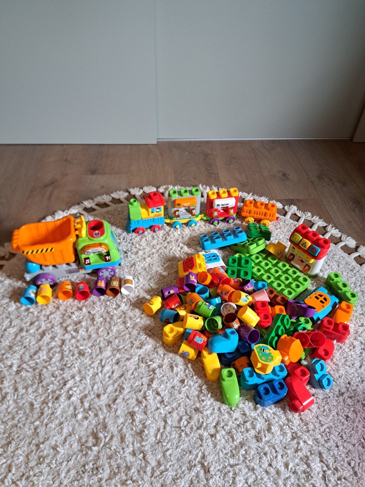 VTECH Bla Bla Blocks speelgoed 25,-, Kinderen en Baby's, Ophalen, Zo goed als nieuw, 6 maanden tot 2 jaar