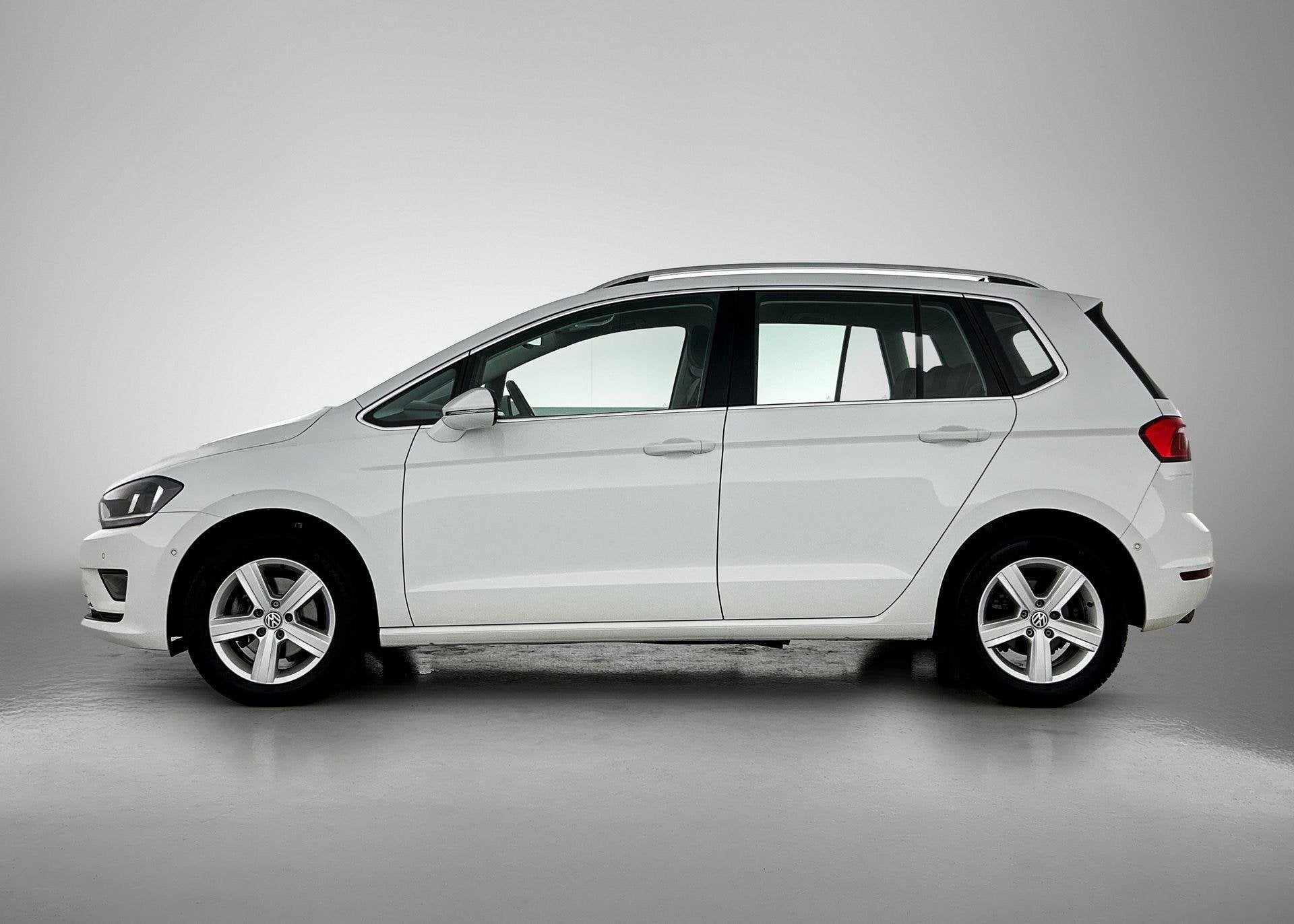 Volkswagen Golf Sportsvan 1.4 TSI Highline | 150 PK | Automa, 12 maanden, Gebruikt, Alcantara, Wit