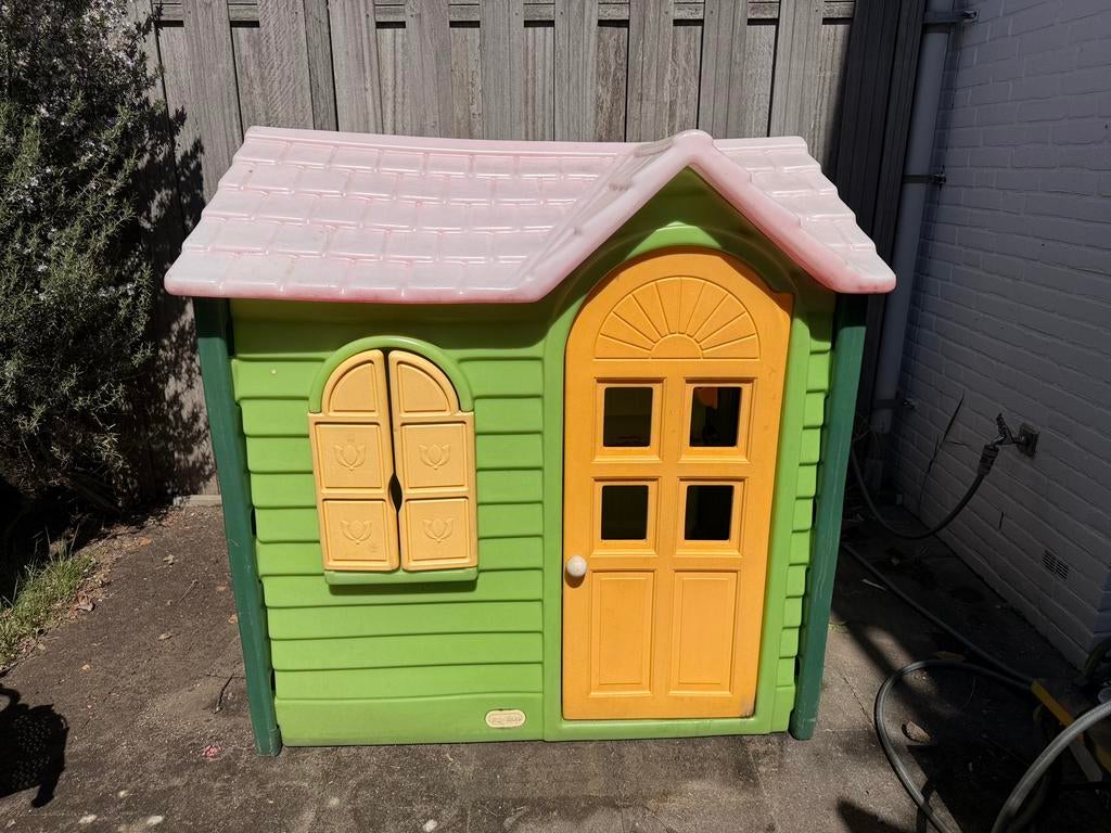 Little Tikes huisje, Ophalen, Gebruikt, Plastic