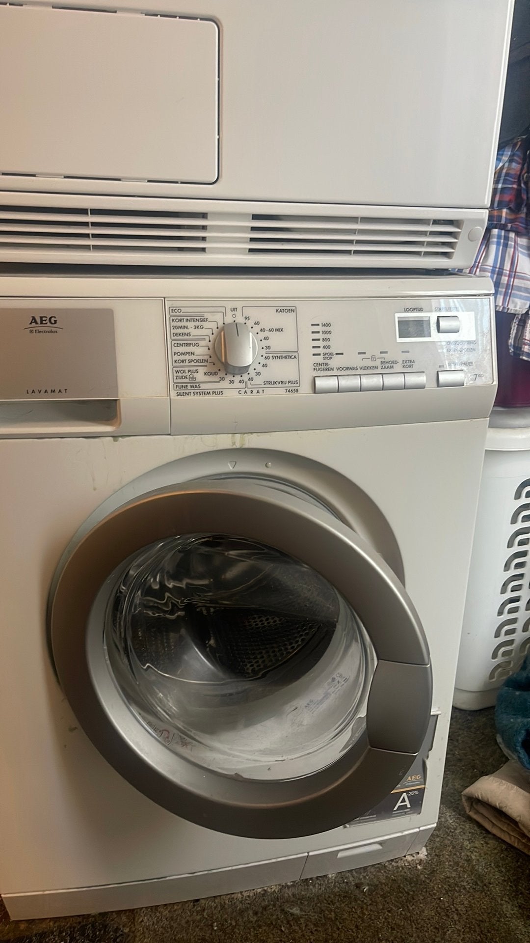 MIELESoftcaredrogerAEGwasmach 7kiloSamsung koelvriesEdy gasf
