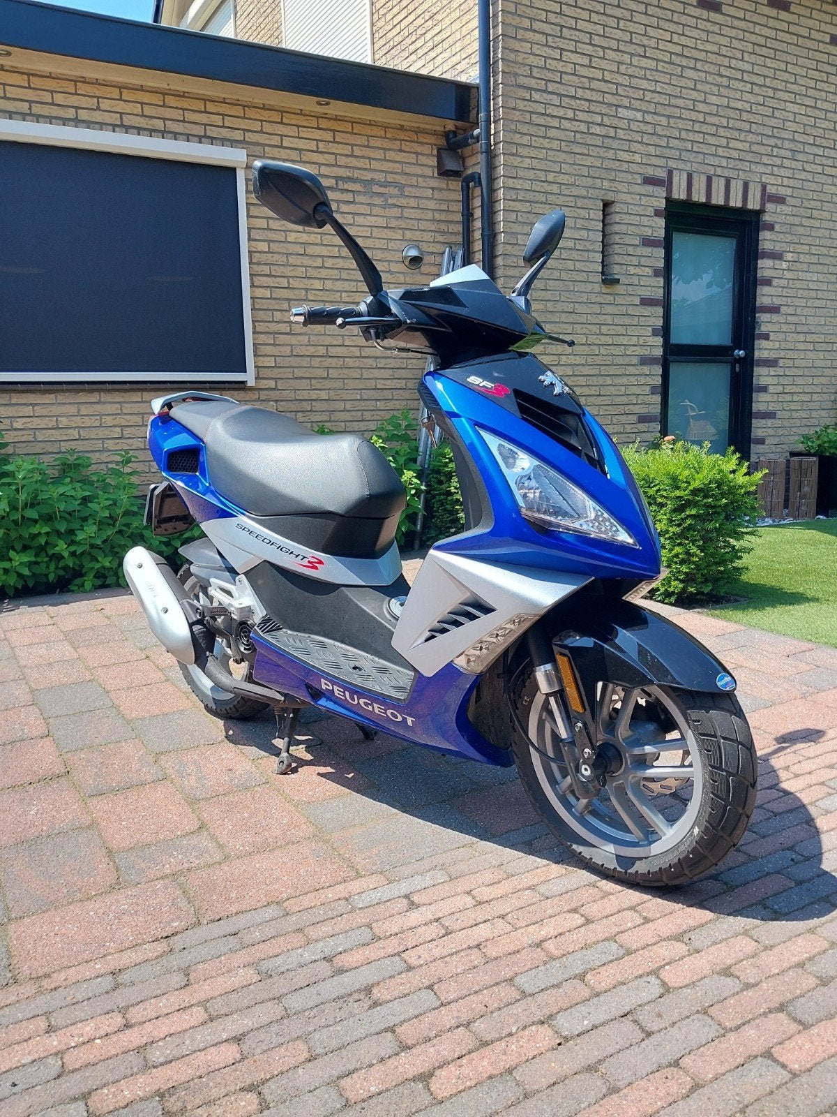 Peugeot Speedfight 3 2t Scooter - Blauw/Zilver, Fietsen en Brommers, Ophalen, Gebruikt