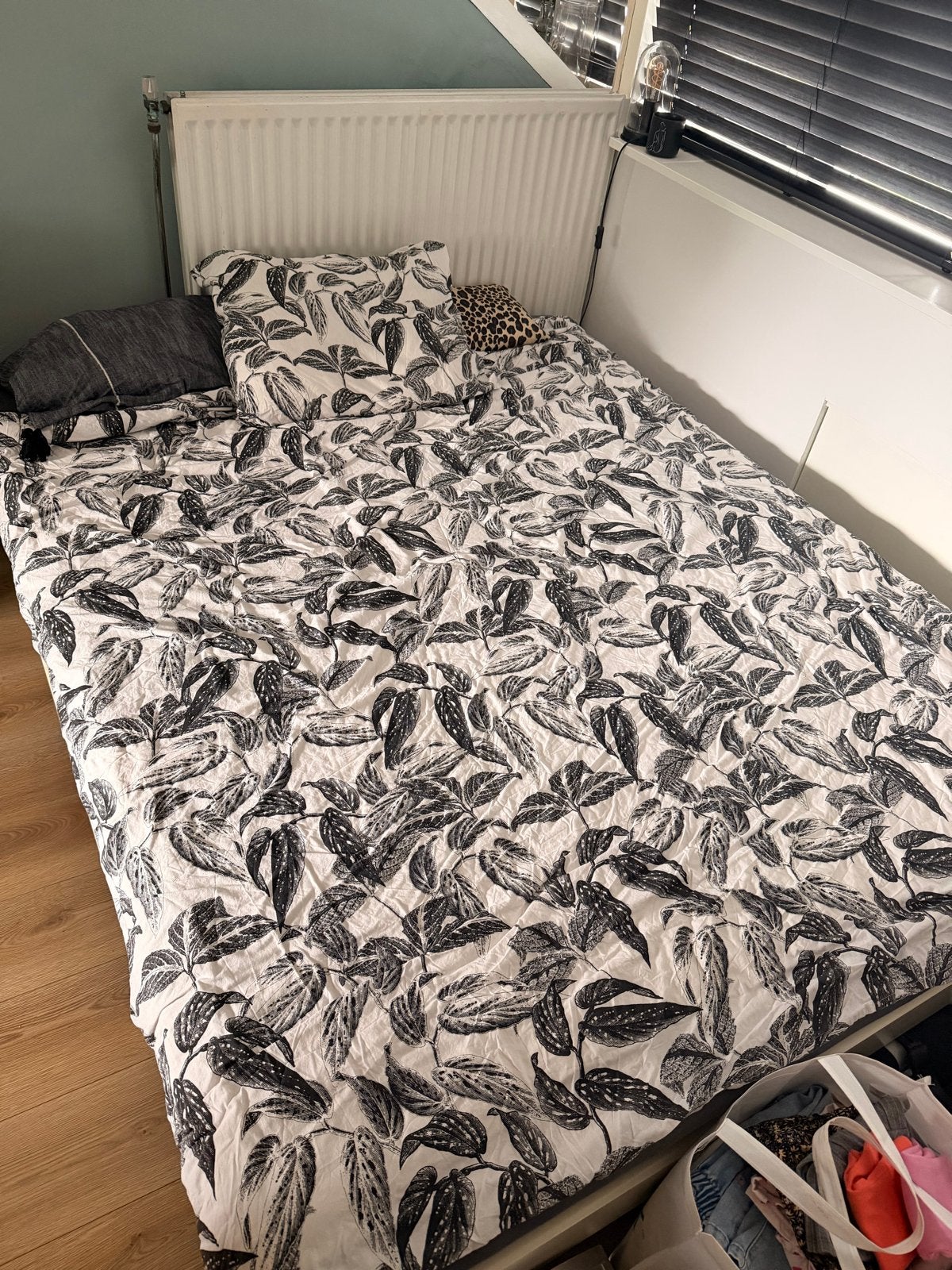 Auping Auronde bed wit 160x200 in goede staat met matras, Huis en Inrichting, Ophalen, Wit, Tweepersoons, 200 cm