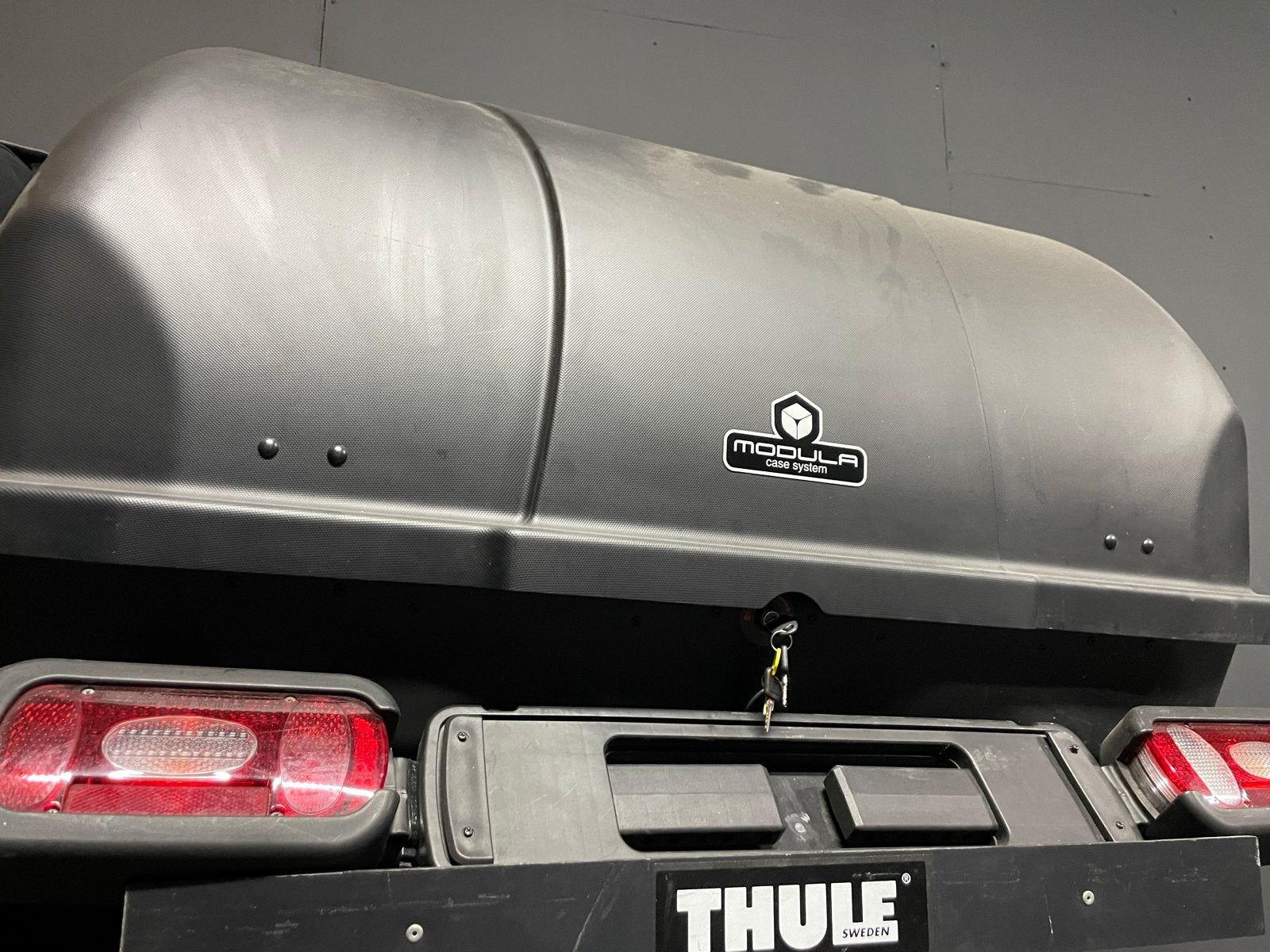 Modula Bagageband 390L - 50kg trekhaak bagagebox, Auto diversen, Ophalen of Verzenden, Gebruikt